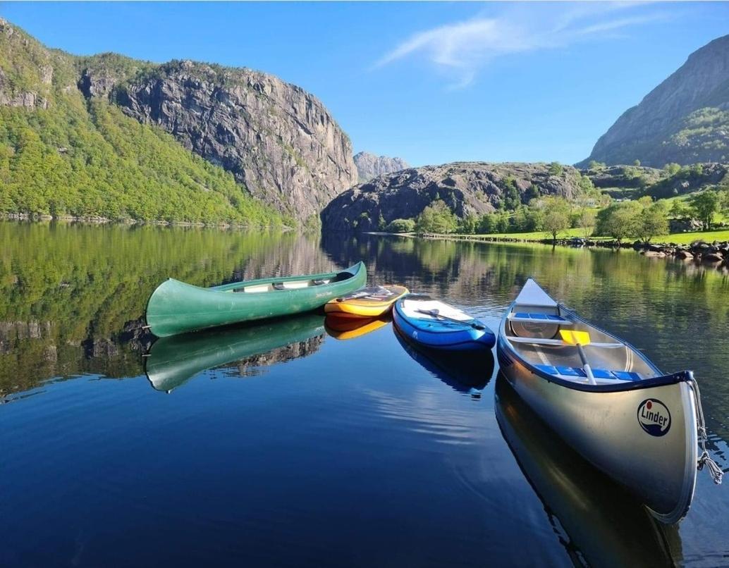 Hytte Ved Preikestolen Forsand エクステリア 写真