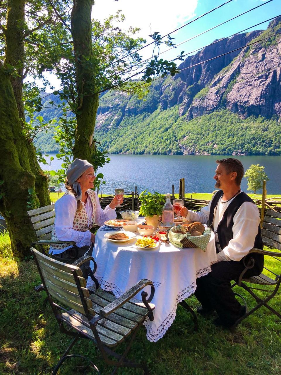 Hytte Ved Preikestolen Forsand エクステリア 写真
